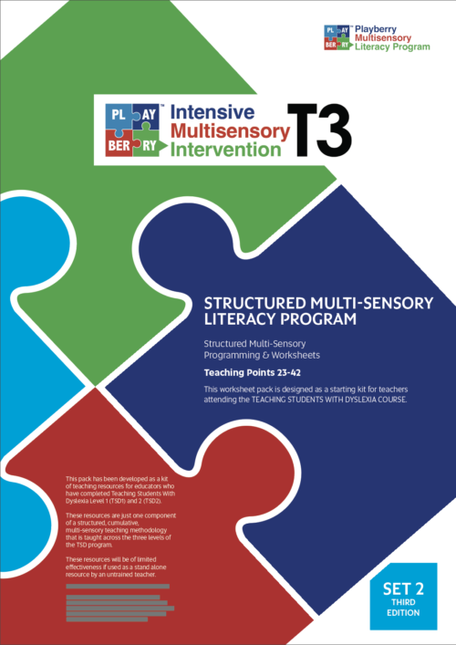 SECOND EDITION Playberry T3 Intensive Multisensory Intervention / Structured Multisensory Literacy Program (sets 1-4) - Image 4