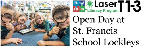 Playberry Laser Open Day at St. Francis Lockleys - 23rd June 2025