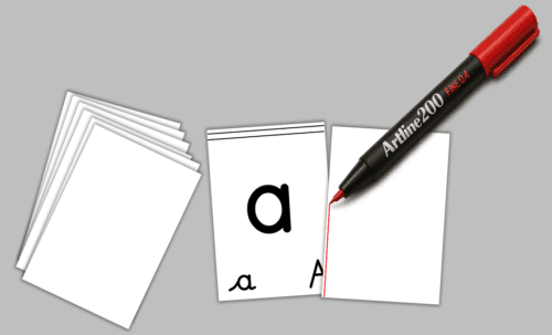 Blank Playberry T3 Reading Cards - White (100)